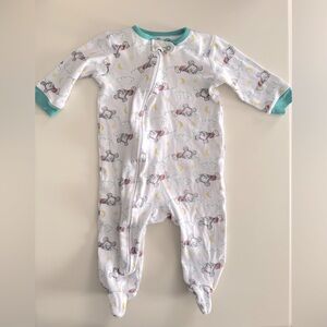 Disney Mickey Mouse footed pajamas